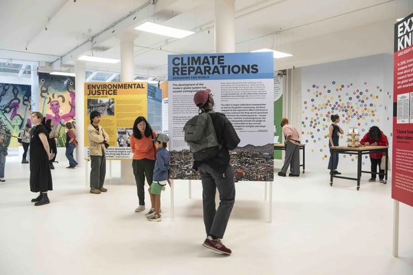 the climate museum artworks art installations exhibitions