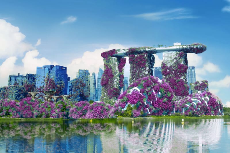 Highland Park Heather Takeover Singapore in Stunning 3D Display