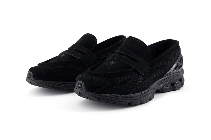 Official Look at the New Balance 1906L "Black Suede" U1906LNT release info loafers footwear casual style performance 