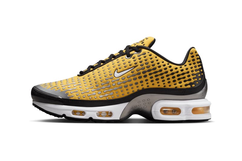 Nike Air Max Plus VII "Varsity Maize,"White/Black-Smoke Grey, Black/Cactus Flower/Smoke Grey HQ2197-100, HQ2197-800, HQ2197-700 Release Info