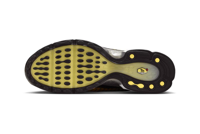 Nike Air Max Plus VII "Varsity Maize,"White/Black-Smoke Grey, Black/Cactus Flower/Smoke Grey HQ2197-100, HQ2197-800, HQ2197-700 Release Info