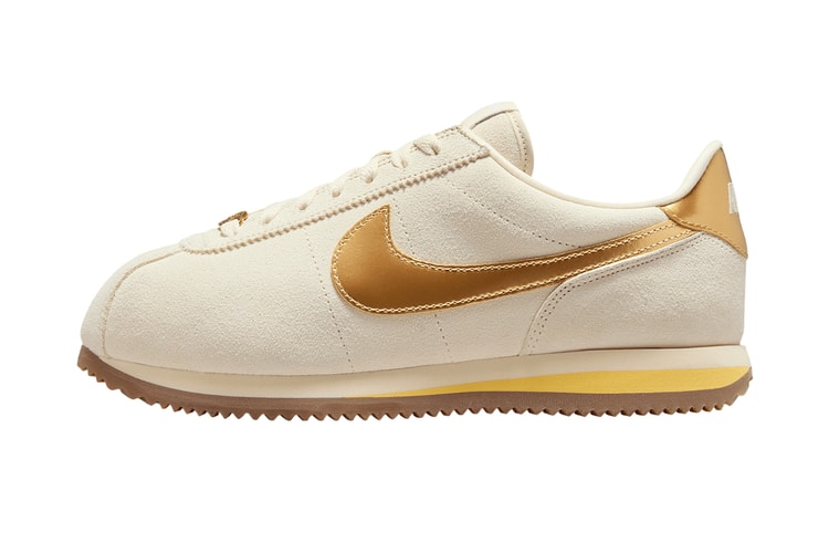 Nike Adds “Metallic Gold” Detailing to the Cortez