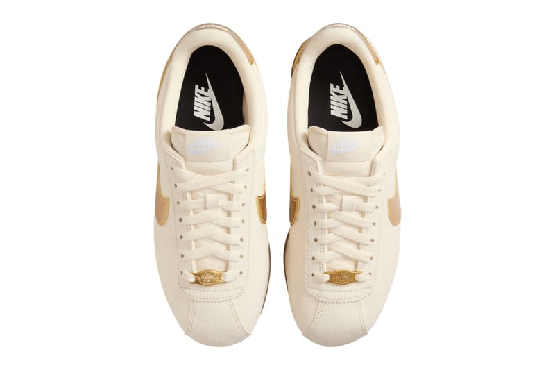 nike cortez womens gold