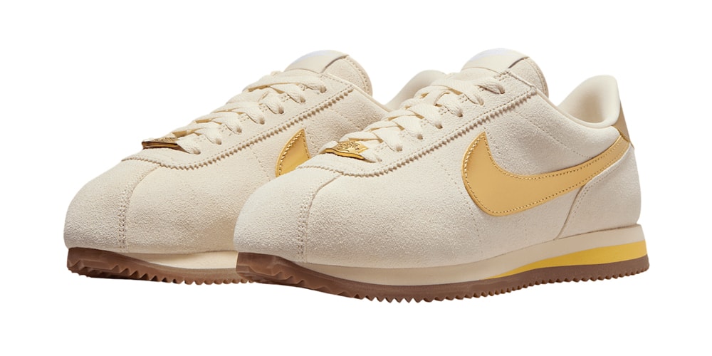 Nike Adds “Metallic Gold” Detailing to the Cortez