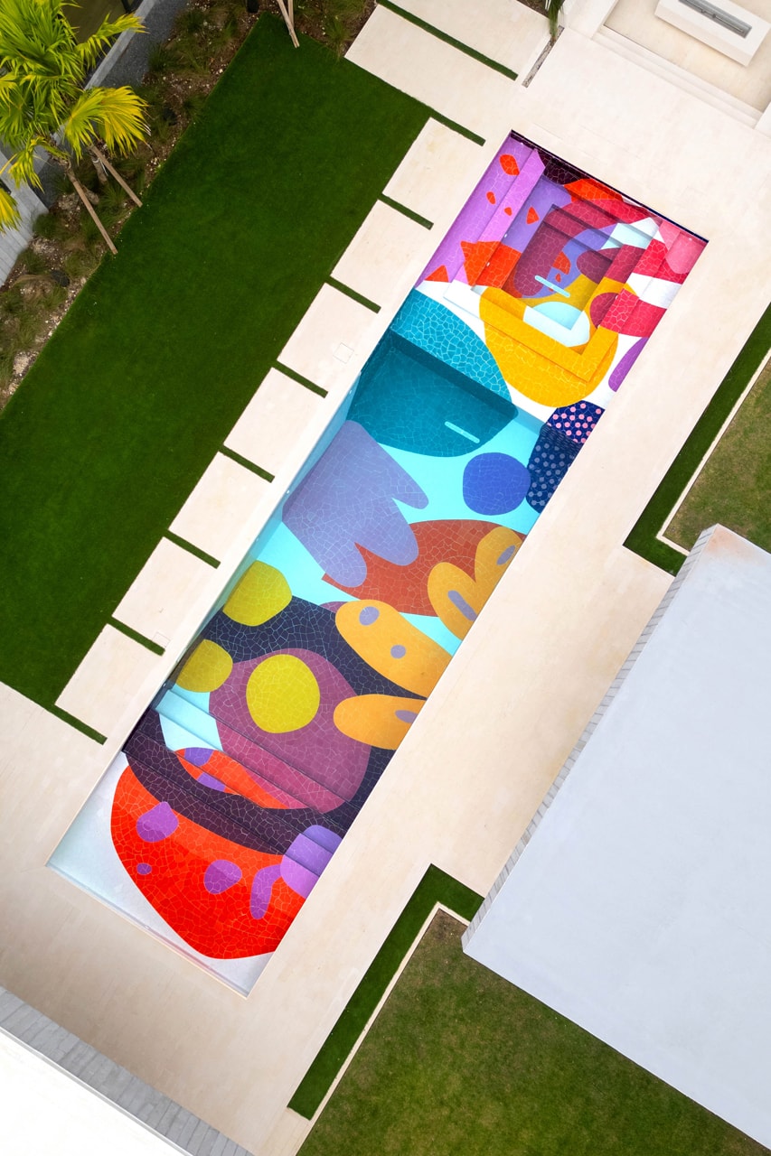 Studio Proba Miami Pool Ceramic Tiles Information