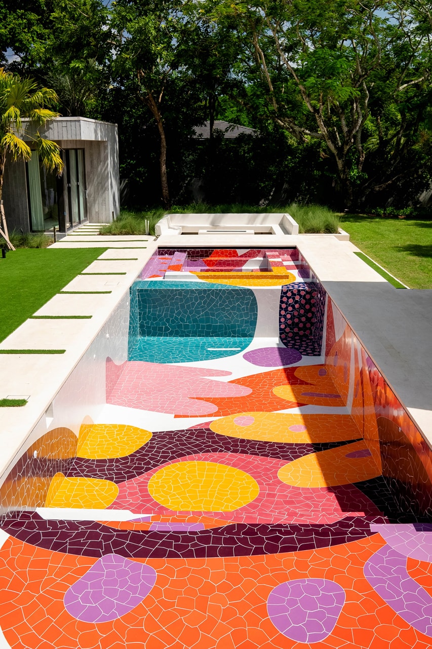 Studio Proba Miami Pool Ceramic Tiles Information