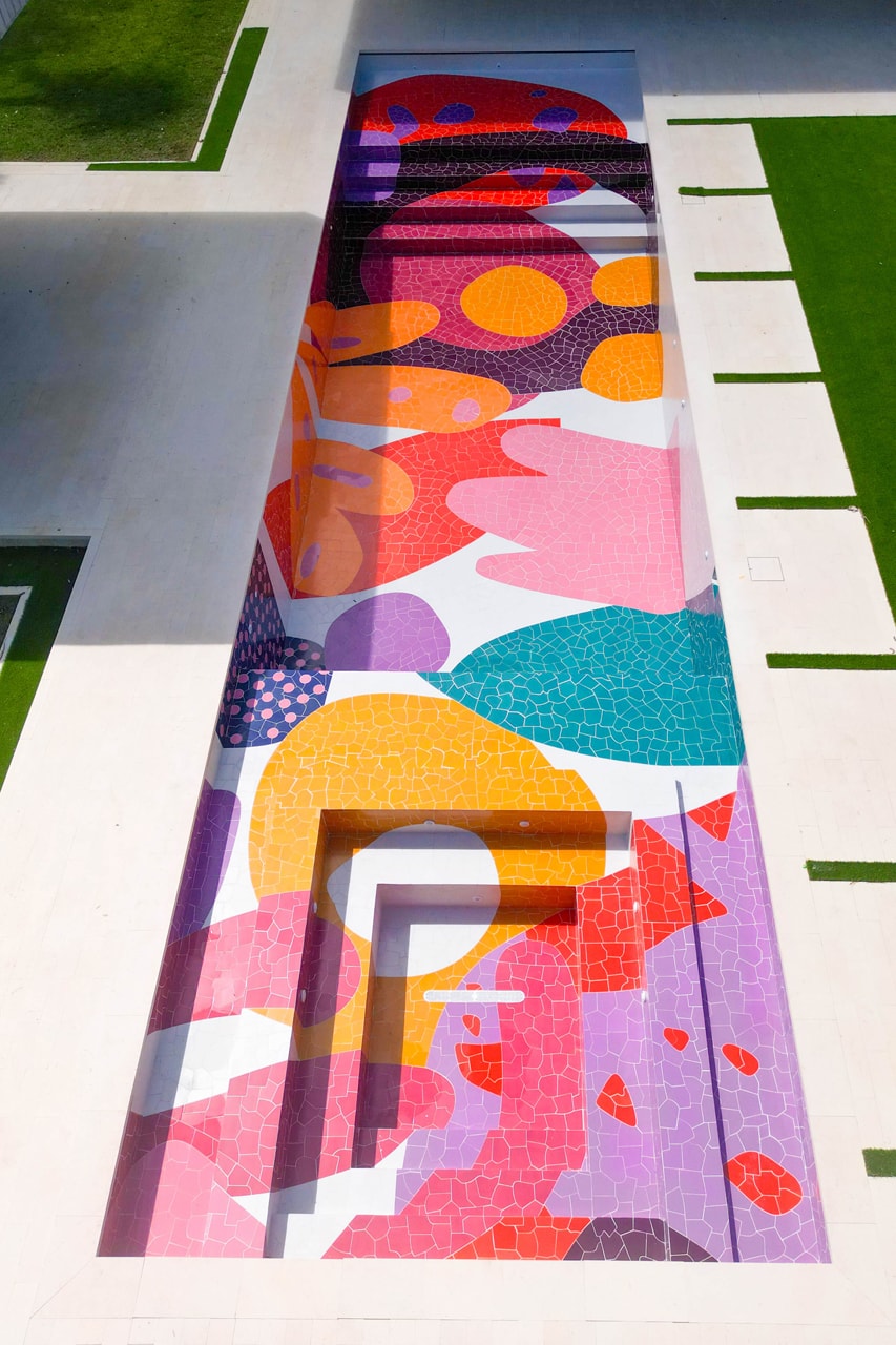 Studio Proba Miami Pool Ceramic Tiles Information