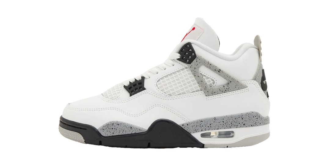 Detailed Look at This Year's Air Jordan 4 "White Cement"