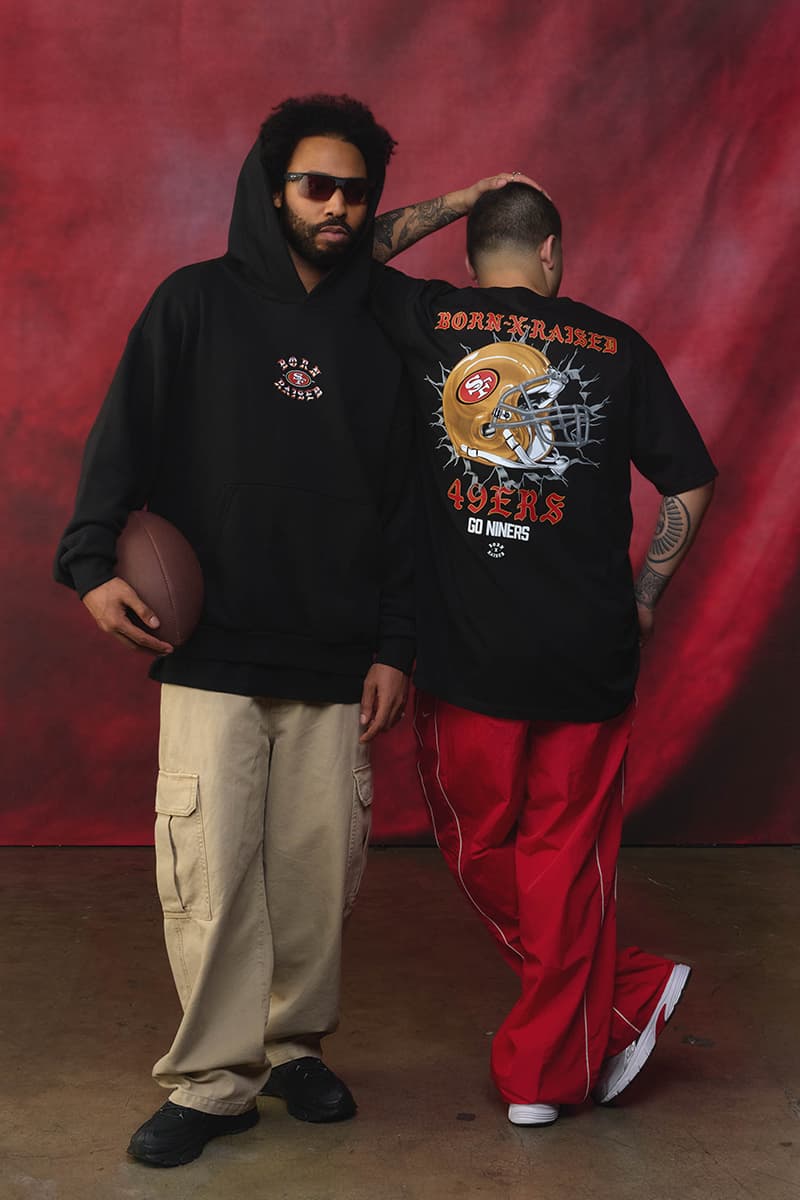 Born X Raised Drops Play-off Ready Collaboration With the NFL 4th quarter kansas city chiefs Houston Texans, Los Angeles Chargers, and Pittsburgh Steelers