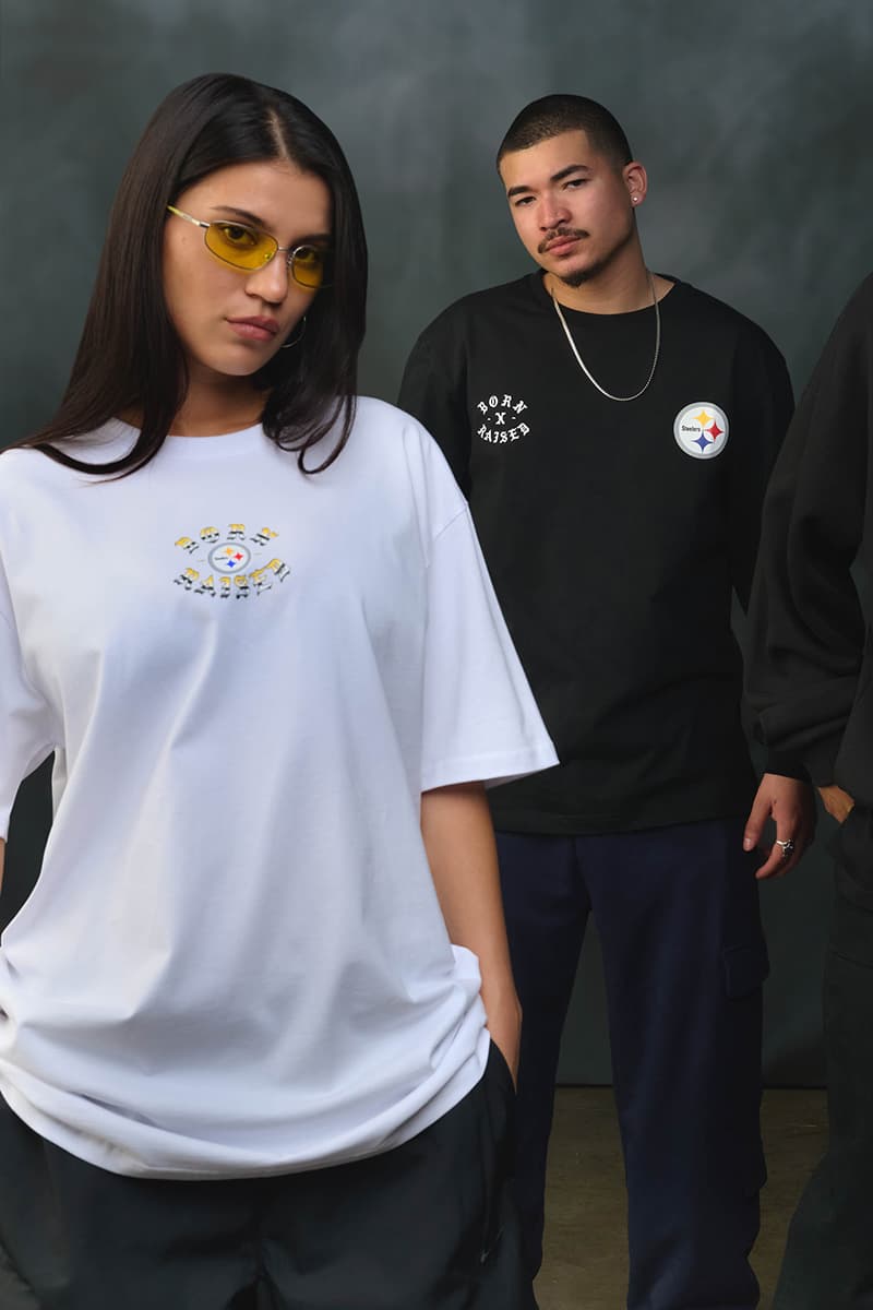 Born X Raised Drops Play-off Ready Collaboration With the NFL 4th quarter kansas city chiefs Houston Texans, Los Angeles Chargers, and Pittsburgh Steelers