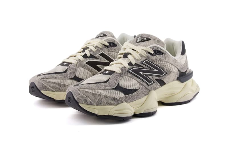 Official Look at the New Balance 9060 "Year of the Snake" january 2025 U9060SNA snakeskin lunar new year