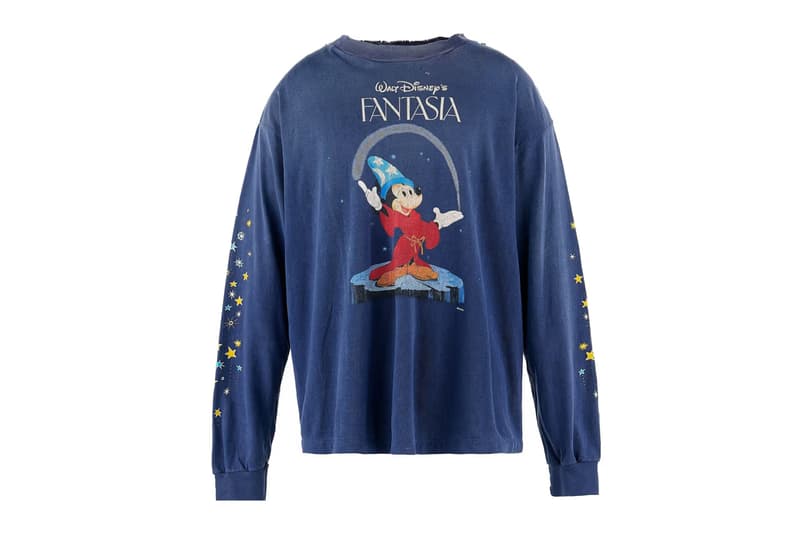 ©SAINT Mxxxxxx Throws It Back to Disney's Early Days in 'Fantasia' Capsule release info animated movie first michael drop release info price crewneck hoodie t shirt