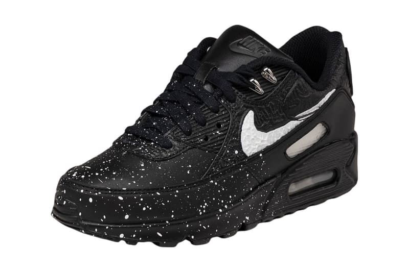 Slawn x Nike Air Max 90 “Black Speckle” “White Speckle” FD6492-001 FD6492-100 Release Info 