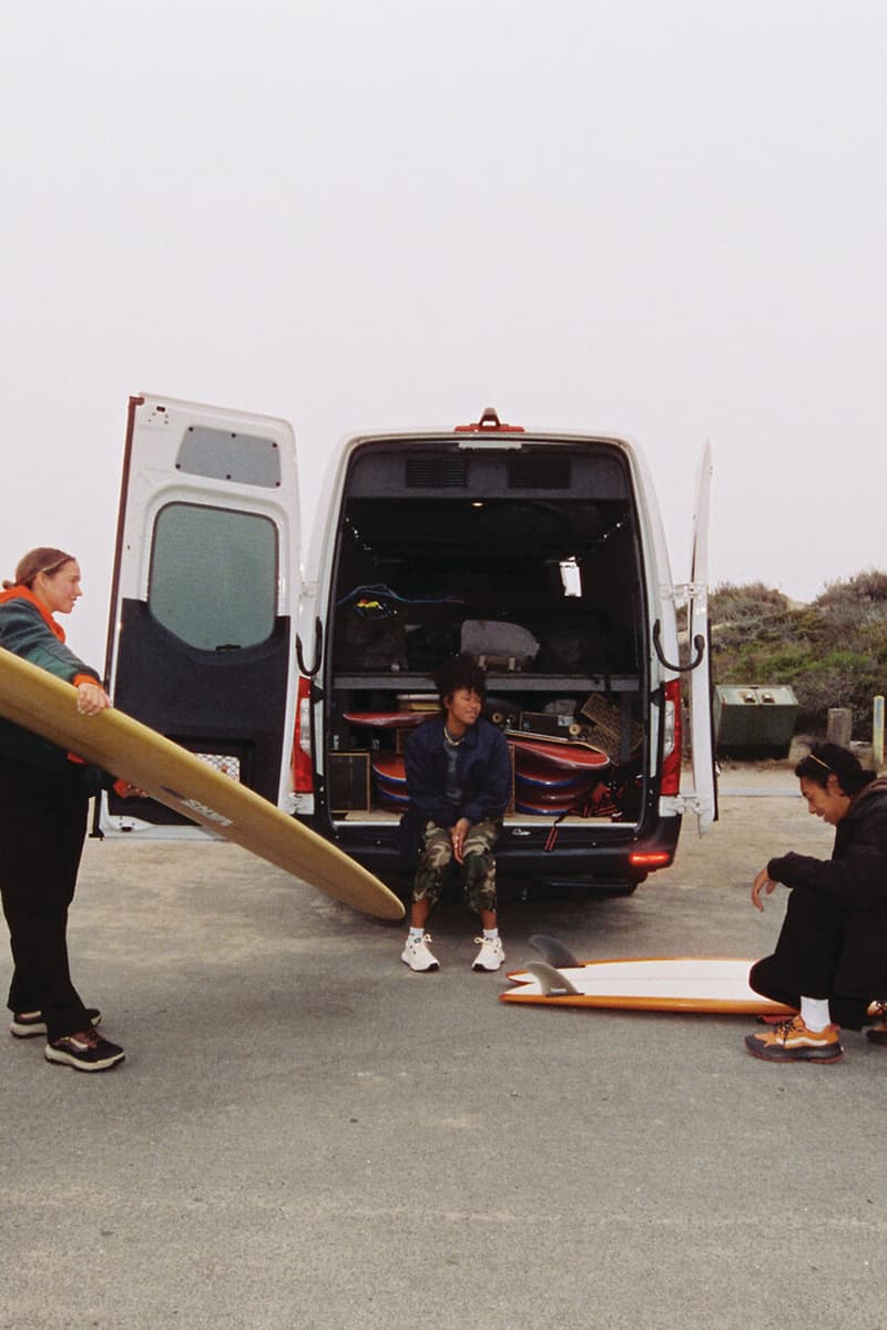 Vans Reveals Two New MTE Crosspath Colorways sneaker footwear release info otw off the wall on the way upper sustainable toe heel midsole outsole Surf team riders Chelsea Woody, Grant Noble, and Pua DeSoto.