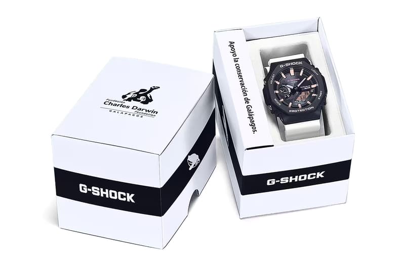 G-SHOCK Charles Darwin Foundation Collection Collaboration GA-2100 GAB2100CD1A4 GAB2100CD1A7 Release Info 