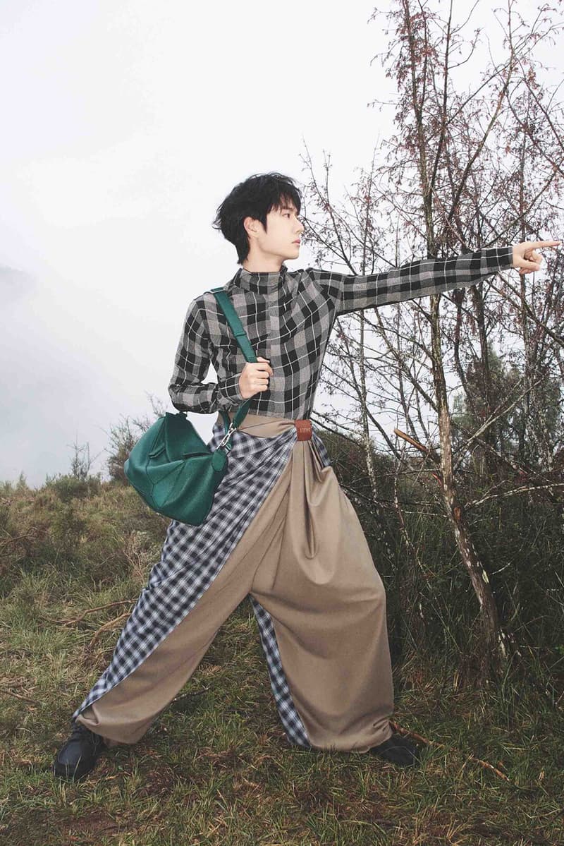 LOEWE SS25 Campaign Drew Starkey Taylor Russell Wang Yibo