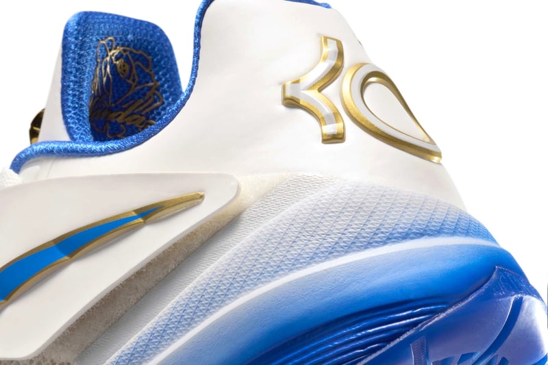 Nike KD 4 "MVP" Summit White/Hyper Royal-Metallic Gold IB3546-100 Release Info Kevin Durant money snipper phoenix suns golden state warriors nba basketball shoes