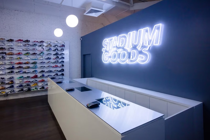 Stadium Goods Shutters New York City Store nyc footwear shoes howard street