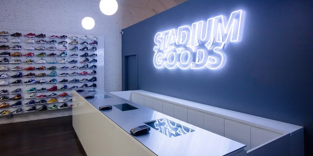Stadium Goods Shutters New York City Store