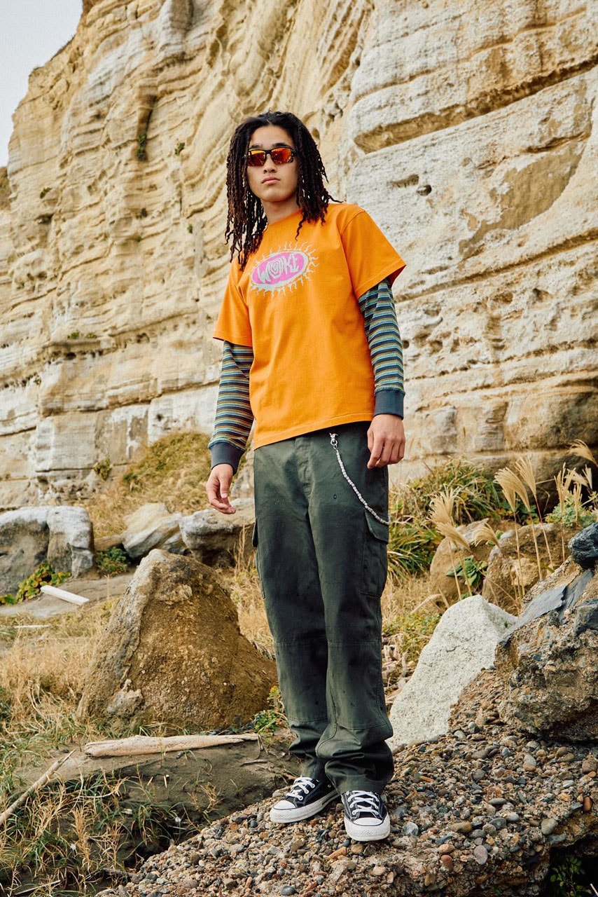 WOKE EDGE Presents Second Collection for SS25 release info japan brand fashion zip up graphic virginia jersey hoodie zip up 