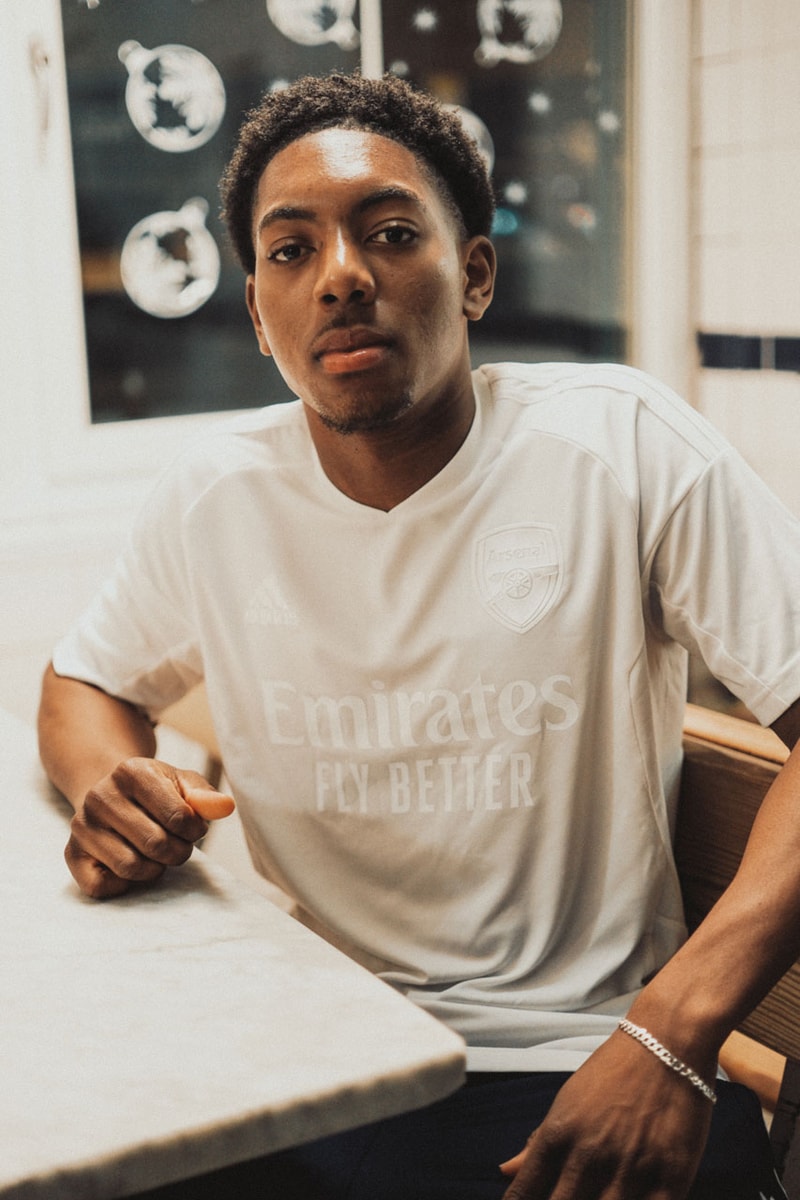Arsenal Football Club adidas Football Sports Soccer Premier League No More Red London Knife Crime Sports Declan Rice Bukayo Saka North London UK England EPL