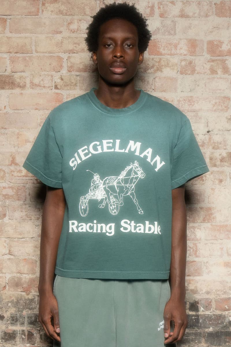 Siegelman Stable Serves Up New Loungewear hoodie release info crewneck price graphic horse racing 