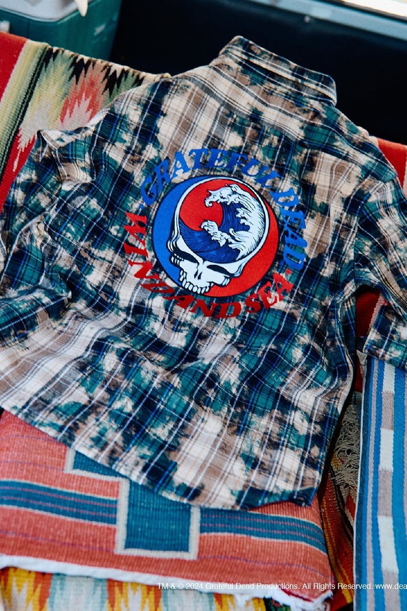WIND AND SEA x Grateful Dead Drop Off Collaborative Capsule release info drop website price steal your face rock jam band jerry garcia 