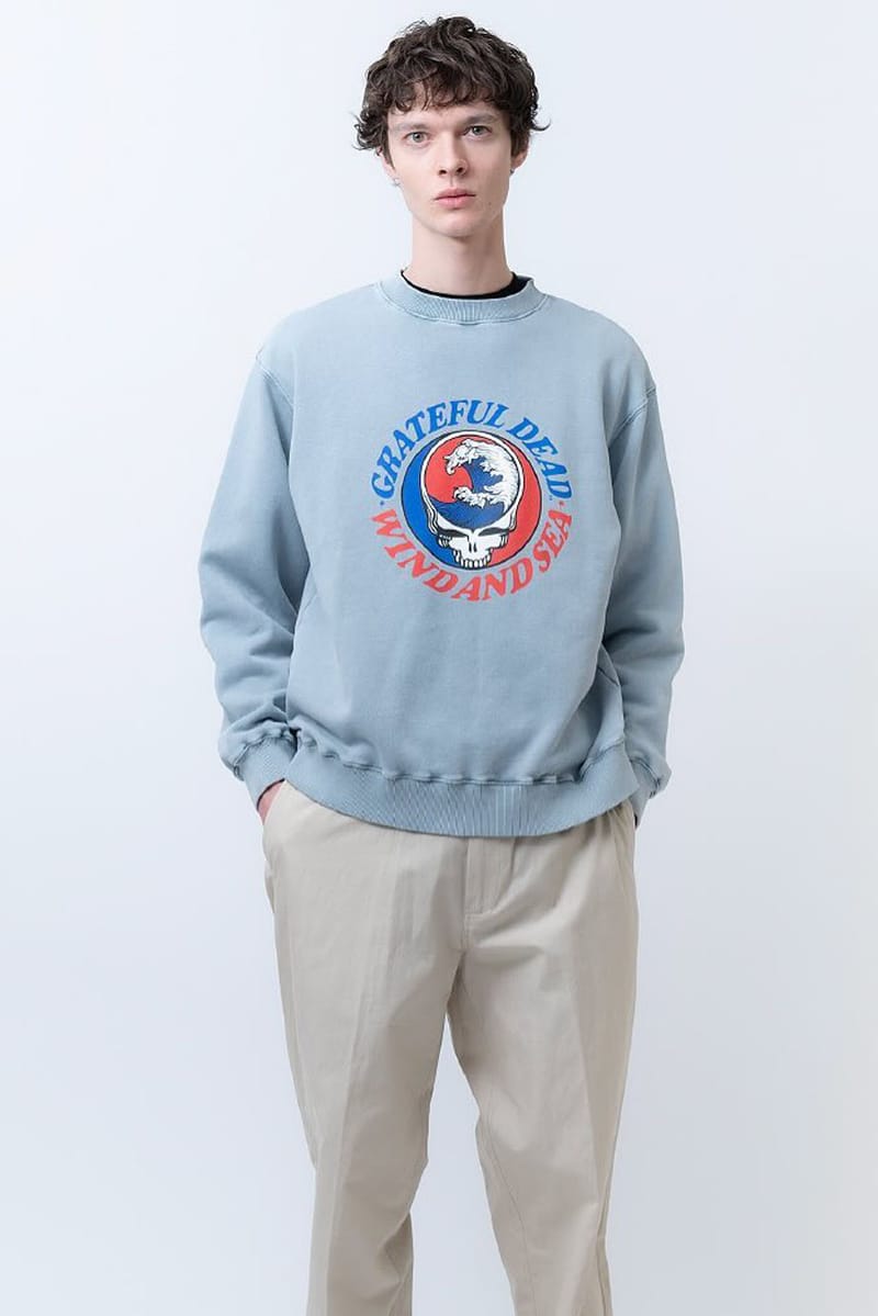 Grateful Grateful Dead x WDS Sulfer Hooded Sweat Dead × WIND AND SEA