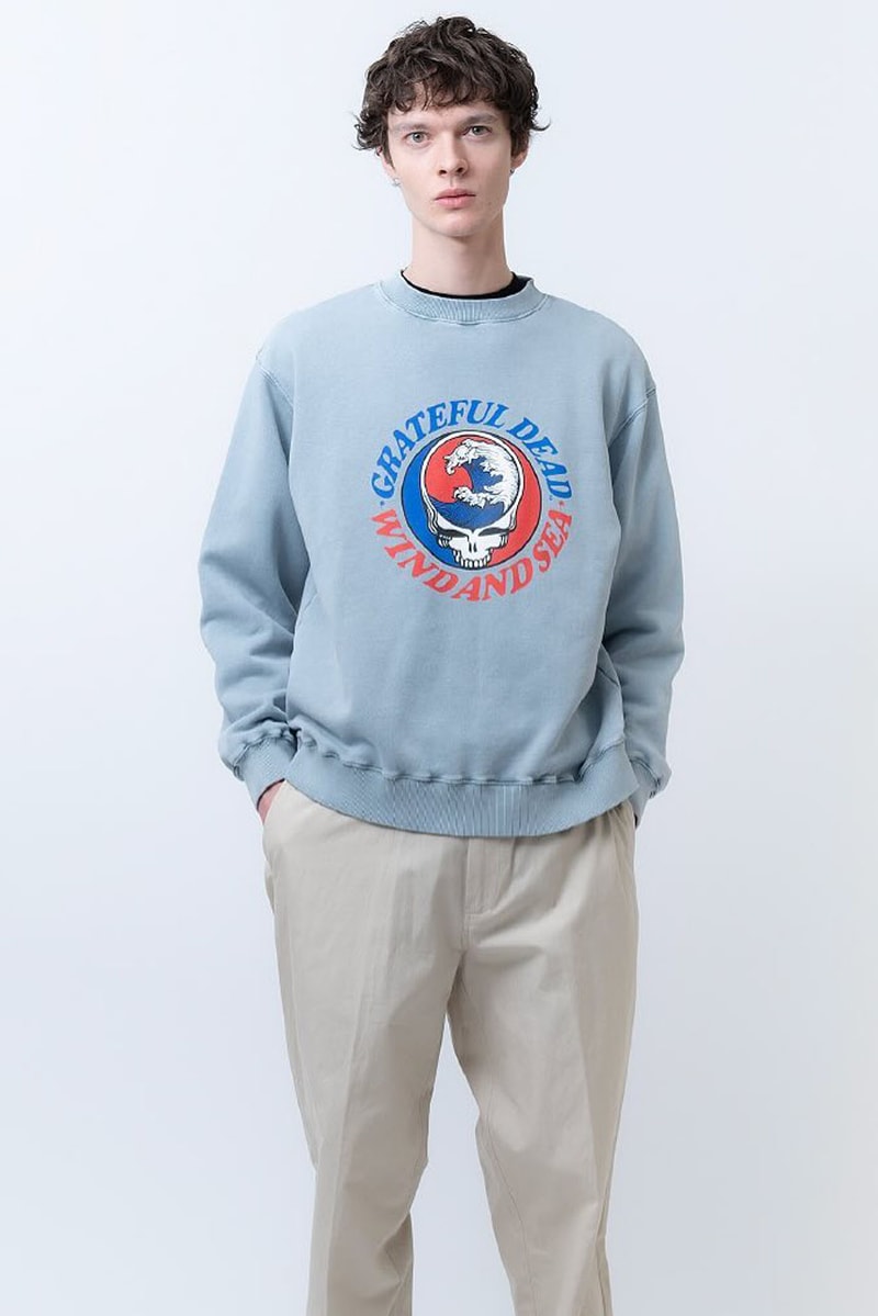 WIND AND SEA x Grateful Dead Drop Off Collaborative Capsule release info drop website price steal your face rock jam band jerry garcia 