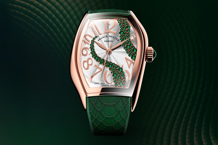 Franck Muller’s Silhouette CX Snake Emerald Captures Mysterious Serpentine Allure