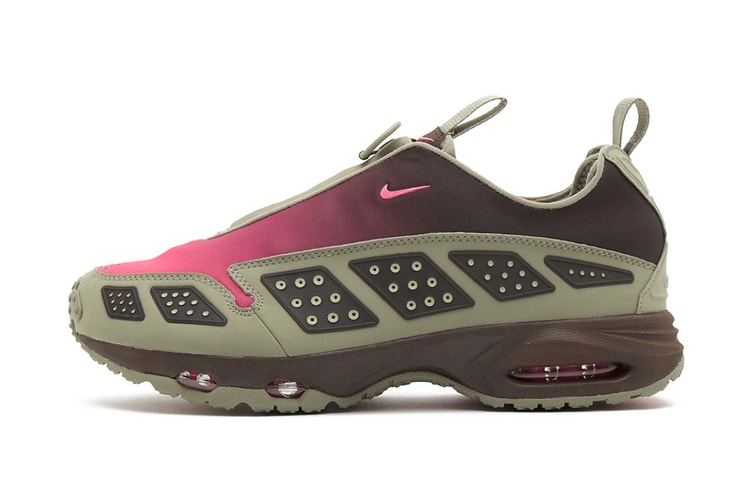 Official Look At the Nike Air Max Sunder in “Light Army/Pinksicle”