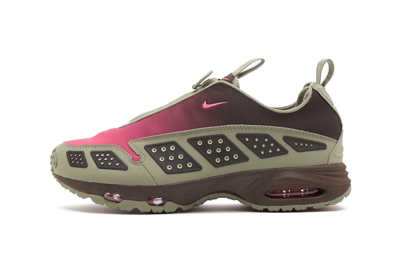 Nike Air Max Sunder “Light Army/Pinksicle-Baroque Brown” IB7702-300 Swoosh Release Info