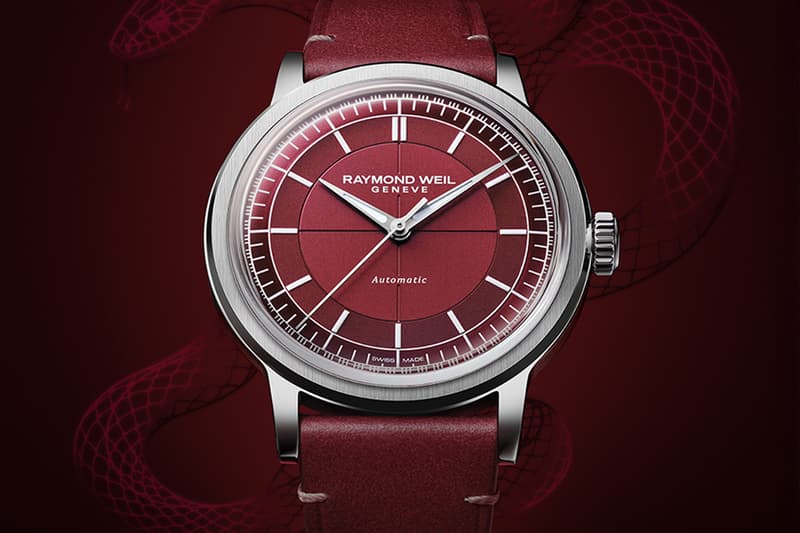 Raymond Weil Millesime Infinite Burgundy Limited Edition Release Info Lunar New Year year of the snake