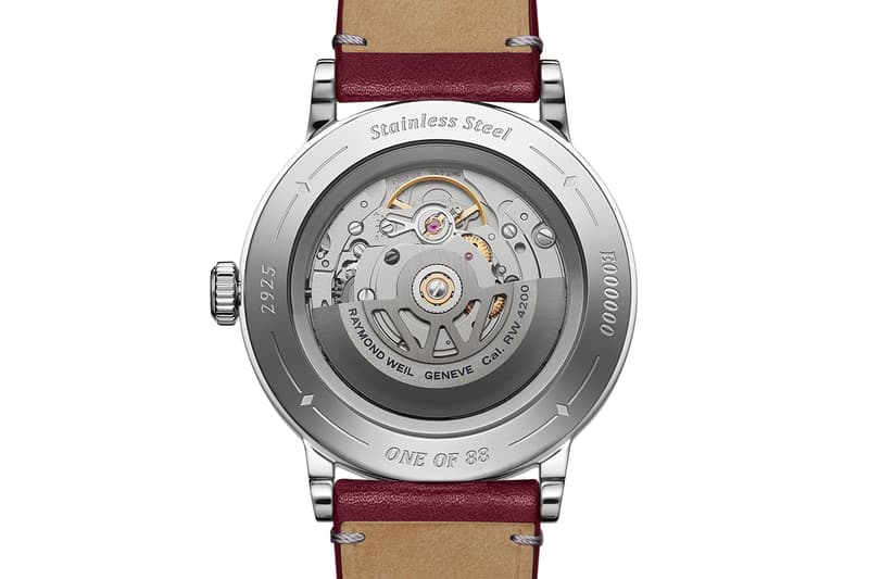 Raymond Weil Millesime Infinite Burgundy Limited Edition Release Info Lunar New Year year of the snake