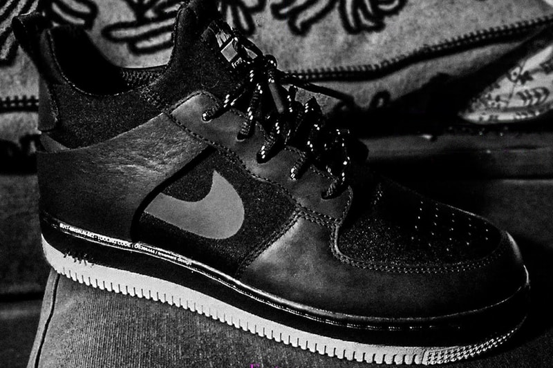 hiroshi fujiwara fragment design nike sportswear air force 1 low air presto hybrid fusion sample quiet magazine official release date info photos price store list buying guide