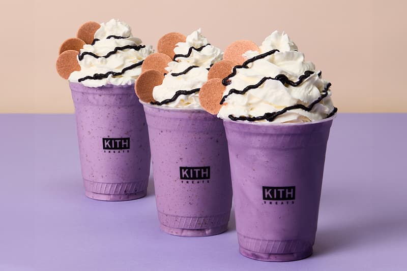 kith treats aaron ronnie fieg lunar new year collection sweatshirts mahjong set drinks ube purple yam official release date info photos price store list buying guide