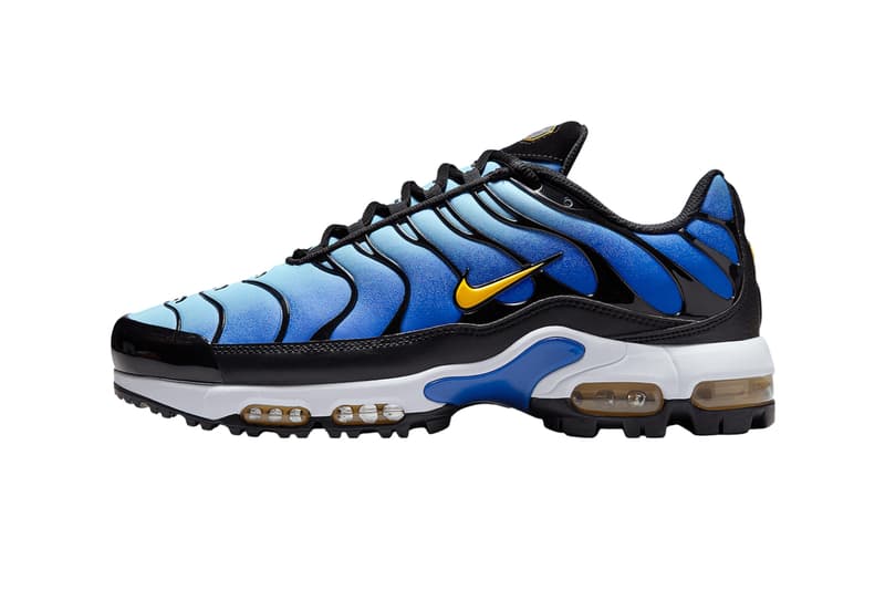 Nike Air Max Plus Golf "Hyper Blue" FZ4150-400 Hyper Blue/Sky Blue-Midnight Navy-Infinite Gold golf spikes swoosh shoes green 