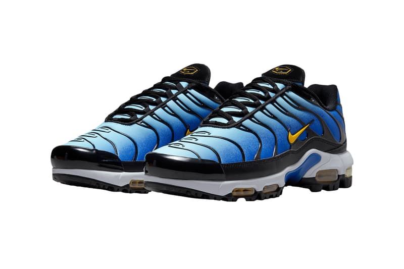 Nike Air Max Plus Golf "Hyper Blue" FZ4150-400 Hyper Blue/Sky Blue-Midnight Navy-Infinite Gold golf spikes swoosh shoes green 