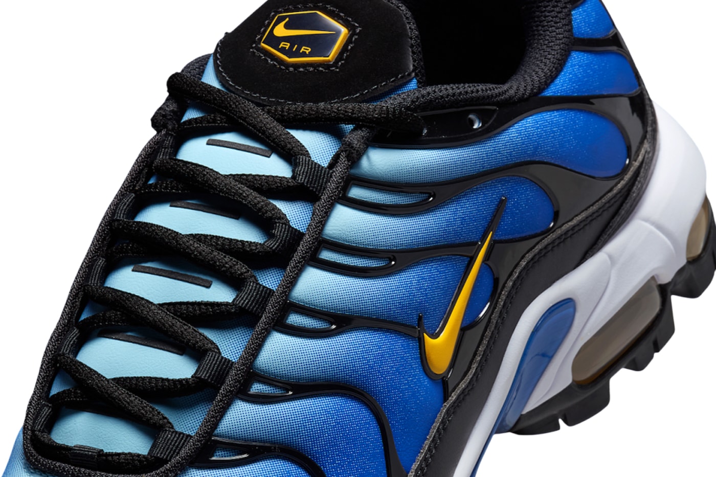 Nike Air Max Plus Golf "Hyper Blue" FZ4150-400 Hyper Blue/Sky Blue-Midnight Navy-Infinite Gold golf spikes swoosh shoes green 