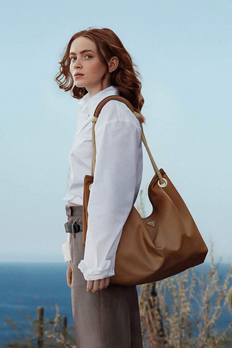 Prada 2025 Re-Nylon Collection Benedict Cumberbatch Sadie Sink SEA BEYOND Release Info 