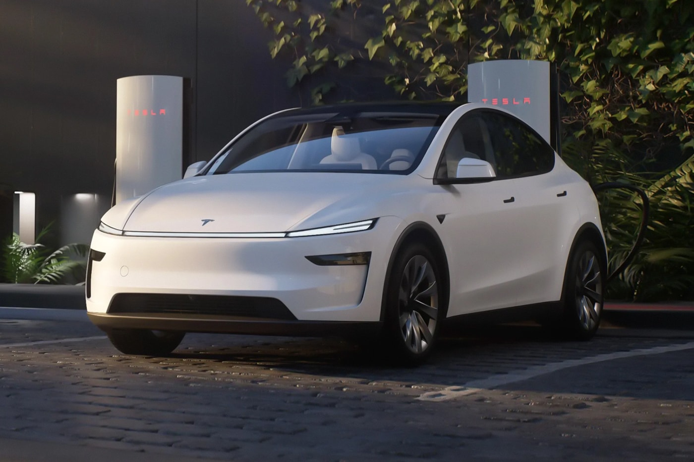 Tesla Reveals 2025 Updated Version of the Model Y Juniper elon musk electci cars new interiors tech upgrades