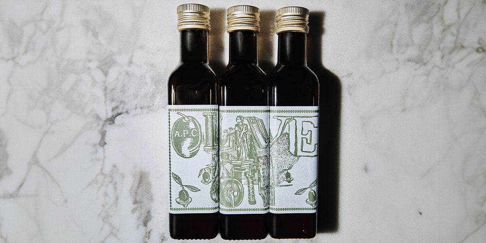 A.P.C. Drops Cooking Essentials in Olive Oil and Apron Combo