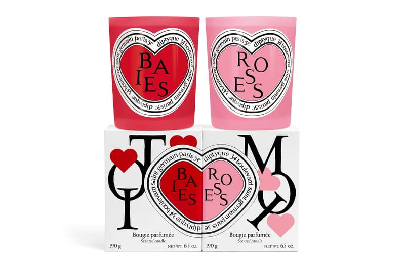 diptyque valentines day candle