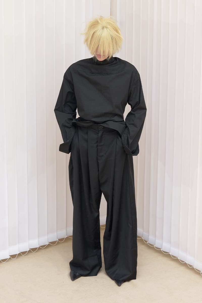 Natasha Zinko Pre-Fall 2025 Merges Corporate and Casual Silhouettes lookbook collection modern reality deconstructed hoodies signature subversive 