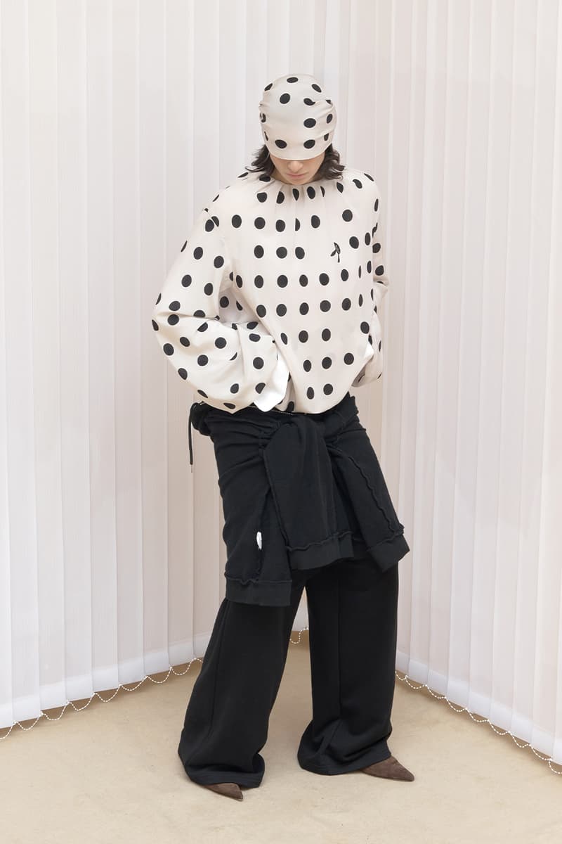 Natasha Zinko Pre-Fall 2025 Merges Corporate and Casual Silhouettes lookbook collection modern reality deconstructed hoodies signature subversive 