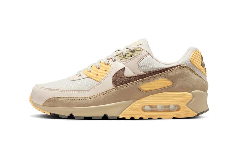 Nike Air Max 90 "Chamois" IB6392-002 Release Info White/Light Bone/Cave Stone spring 2025 35th anniversary