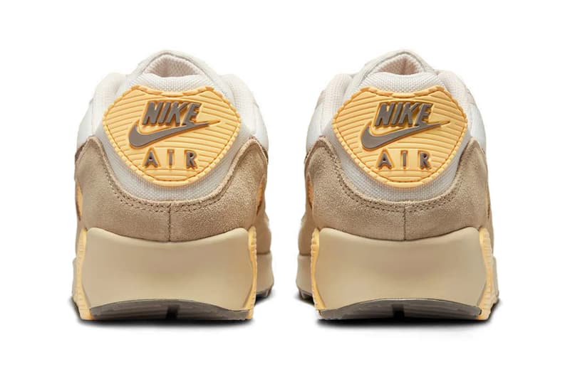 Nike Air Max 90 "Chamois" IB6392-002 Release Info White/Light Bone/Cave Stone spring 2025 35th anniversary