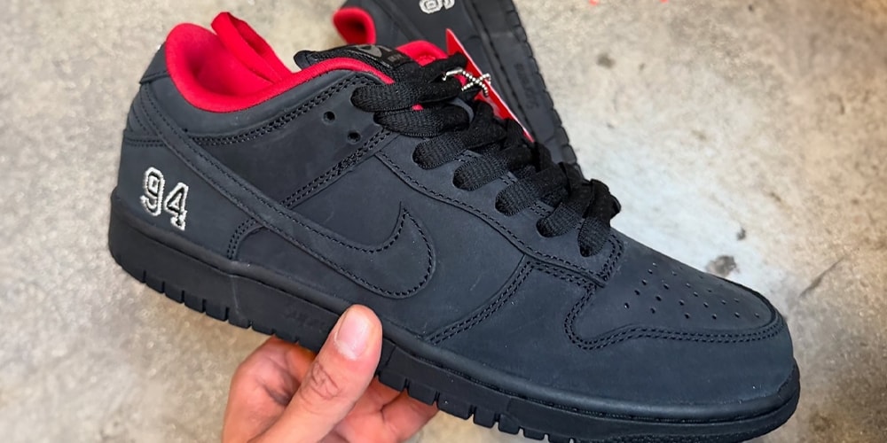 In-Hand Look at the Supreme x Nike SB Dunk Low "Black"