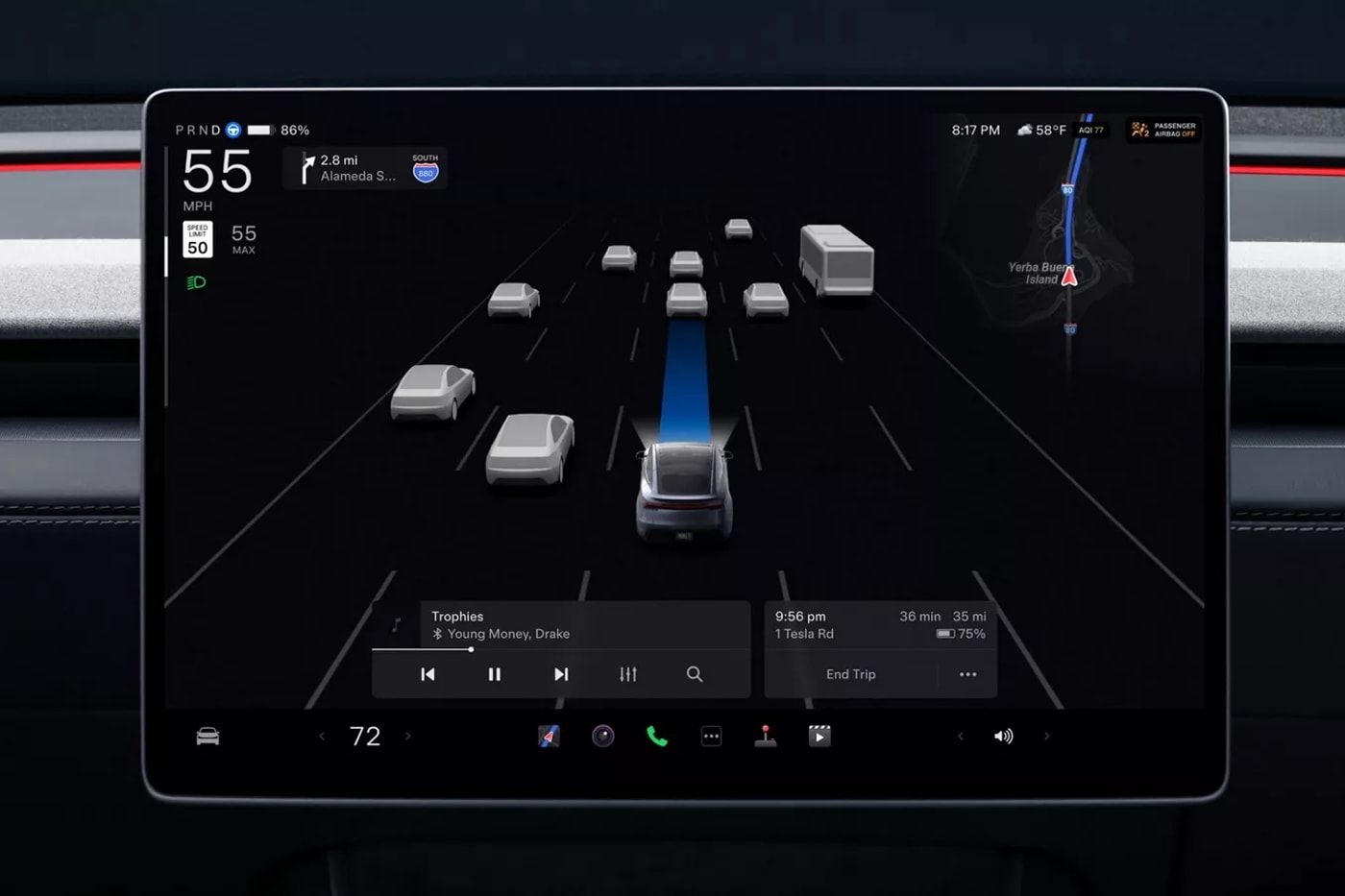 Tesla Reveals 2025 Updated Version of the Model Y Juniper elon musk electci cars new interiors tech upgrades
