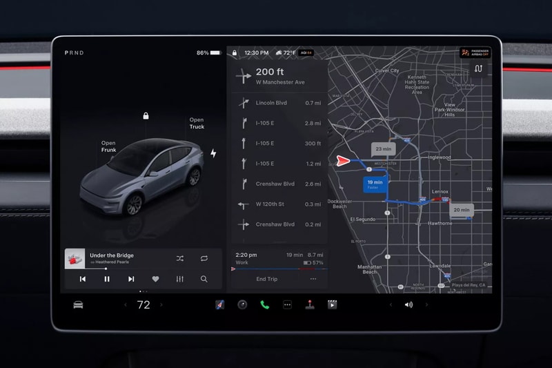 Tesla Reveals 2025 Updated Version of the Model Y Juniper elon musk electci cars new interiors tech upgrades